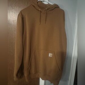 Small unisex brown carhartt sweatshirt
